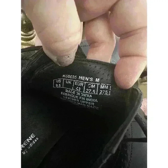 Rockport Adiprene By Adidas Mens Oxford Shoes Black Leather Wingtip Men’s 9.5 - Picture 14 of 15